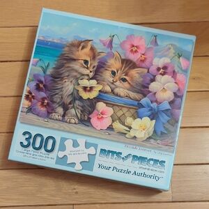 Bits And Pieces 300 Large Puzzle Friends Forever Oleg Gavrilov Cat Cats Kittens